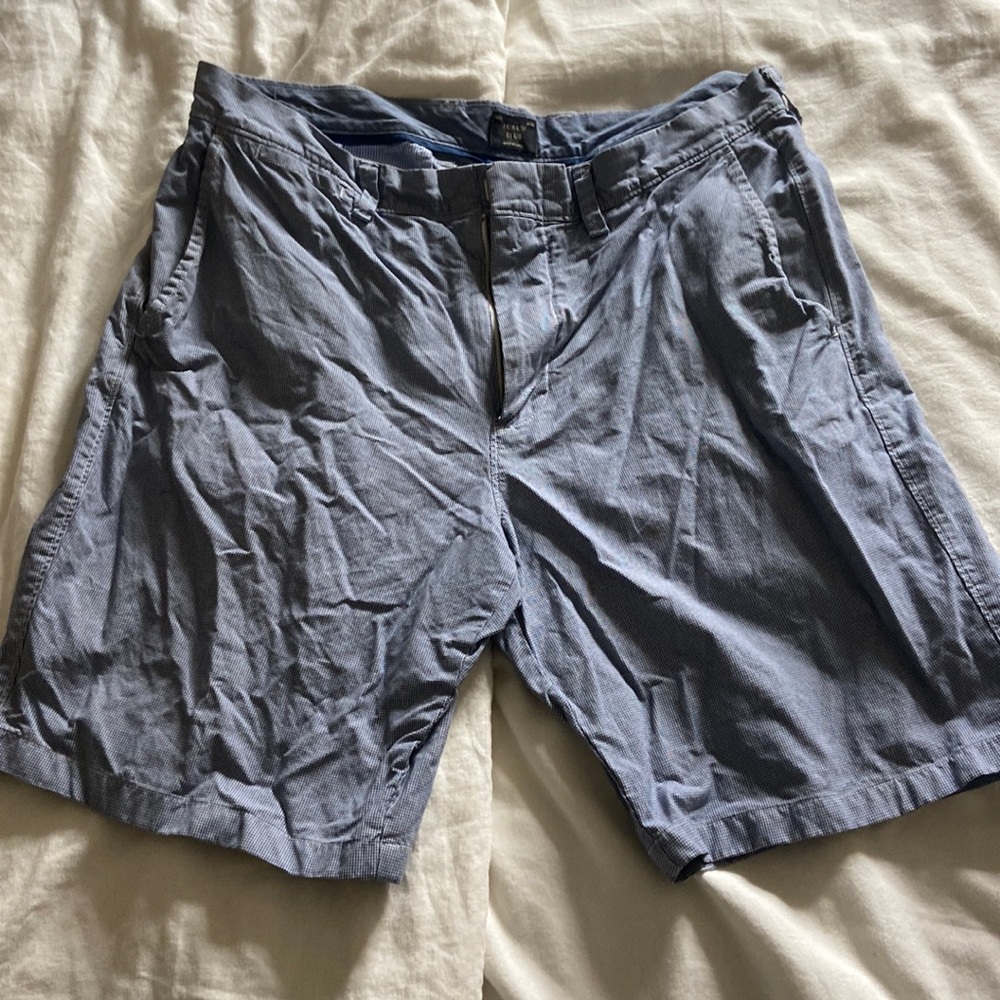 Blue gingham(small check) shirts
